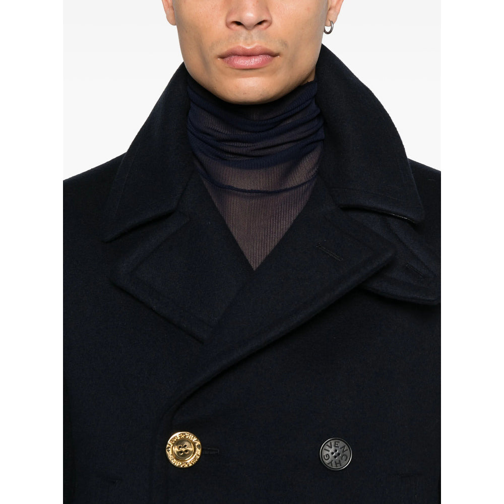 Givenchy Blue Coats - Peacoats Men - 4