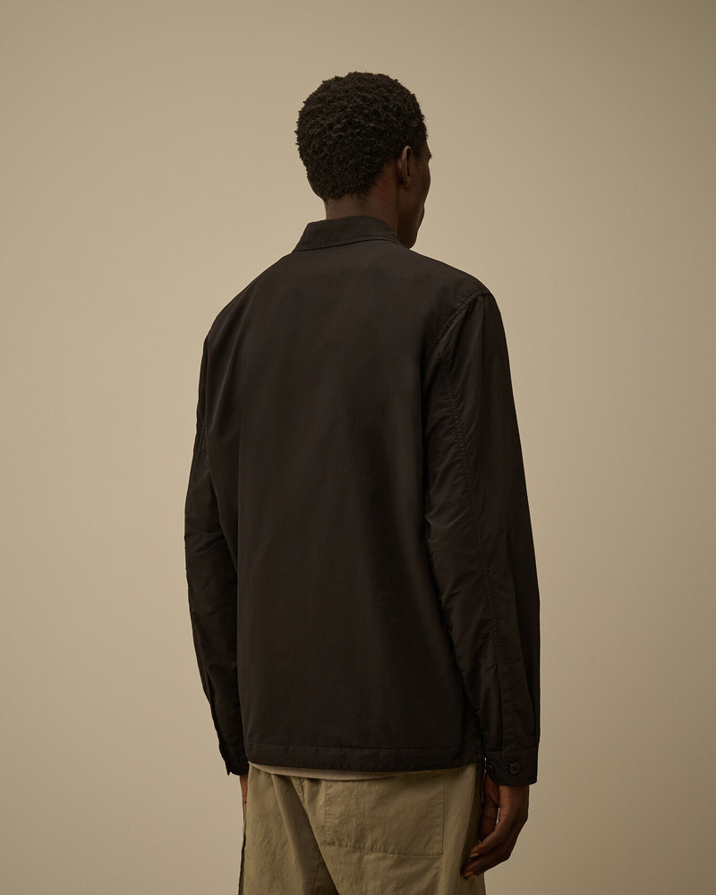 Flatt Nylon Lens Zipped Overshirt 4