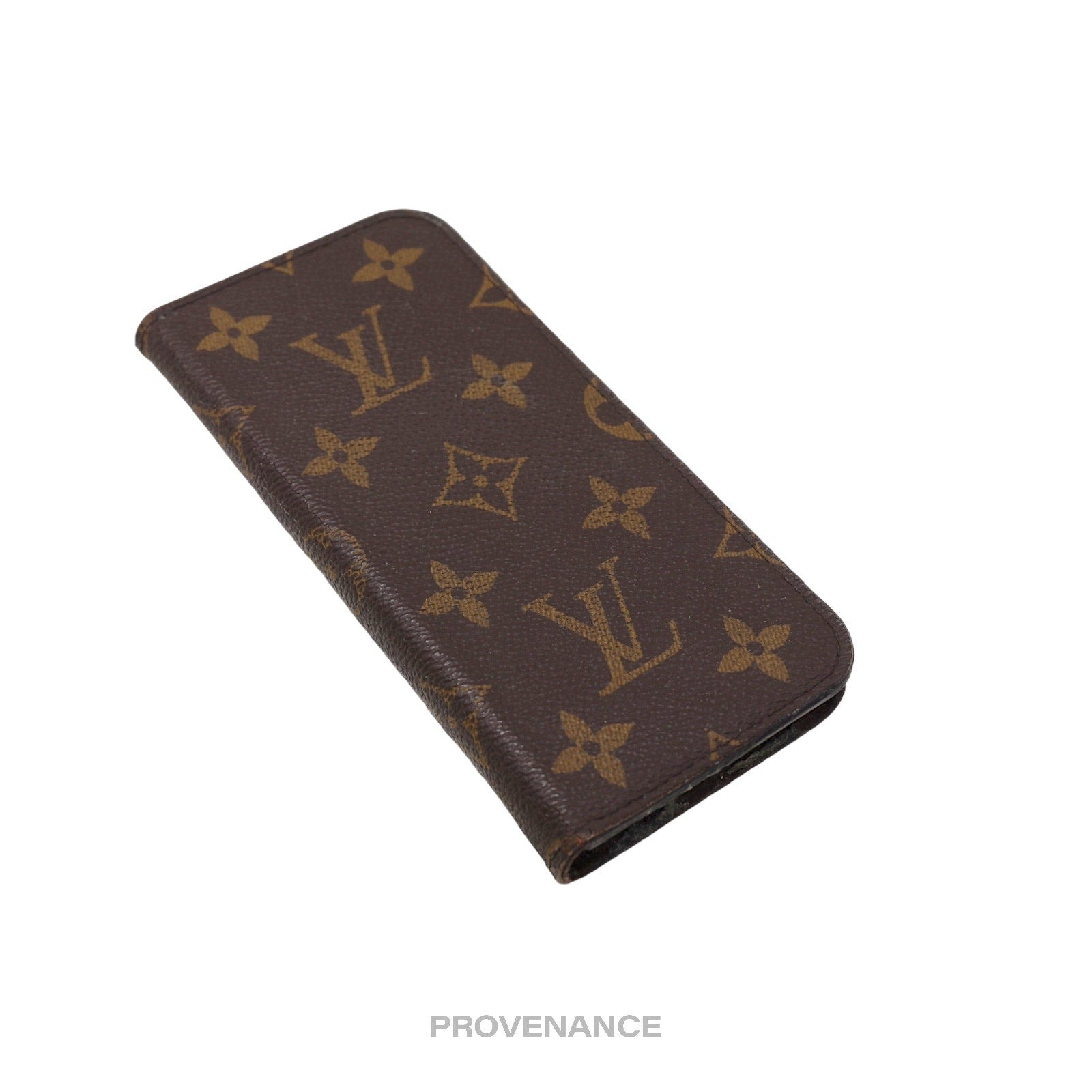 Louis Vuitton iPhone X Case - Folio Monogram Brown - 3