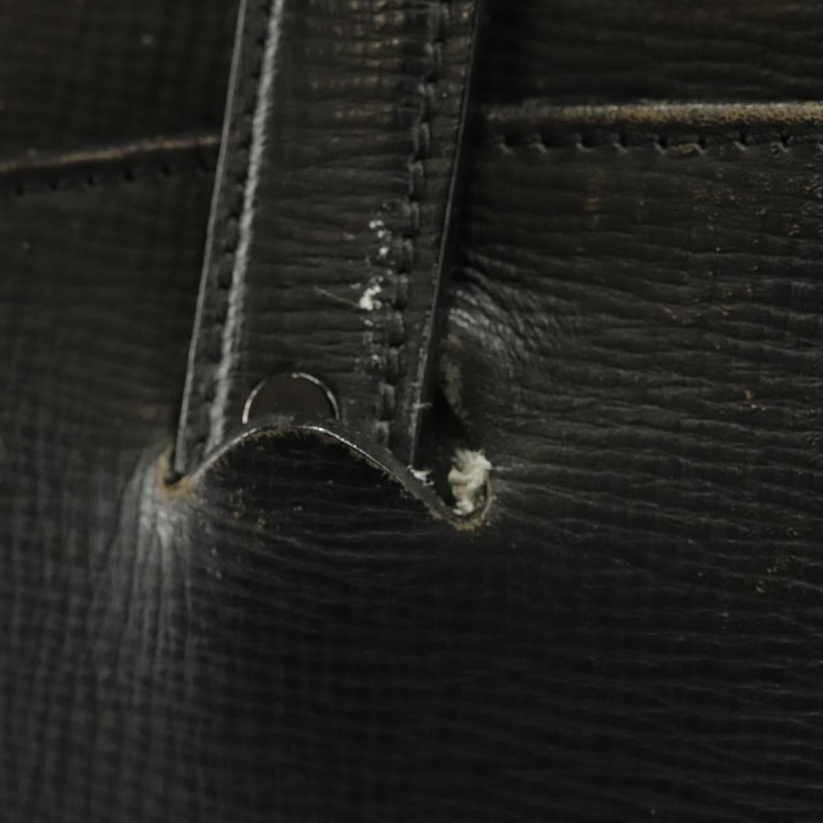 Burberry Business Bag Leather Black Gold - 10