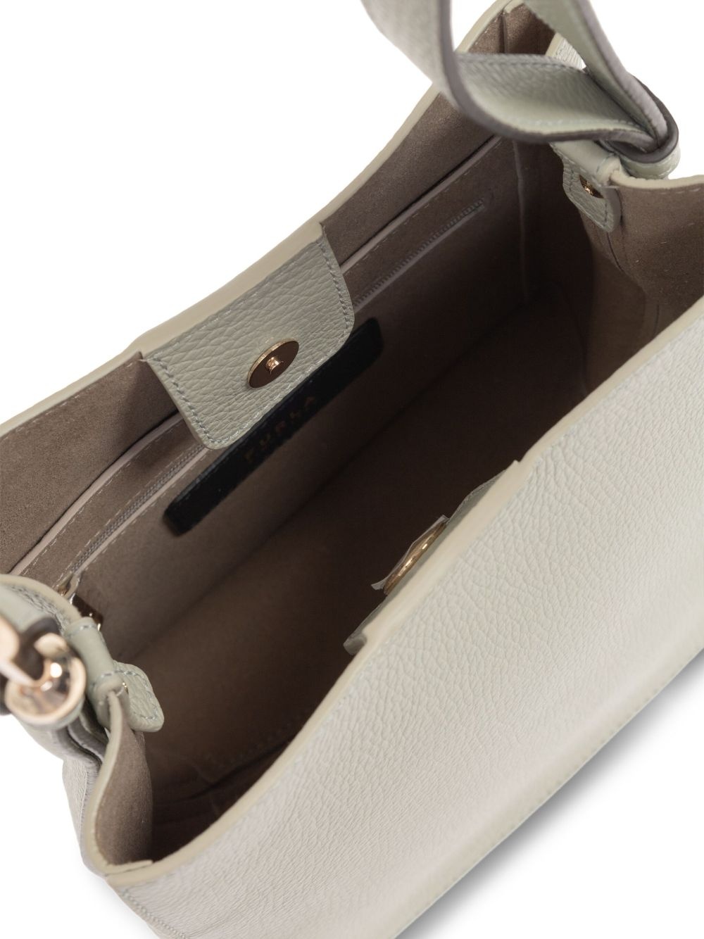 mini Nuvola leather tote bag - 4