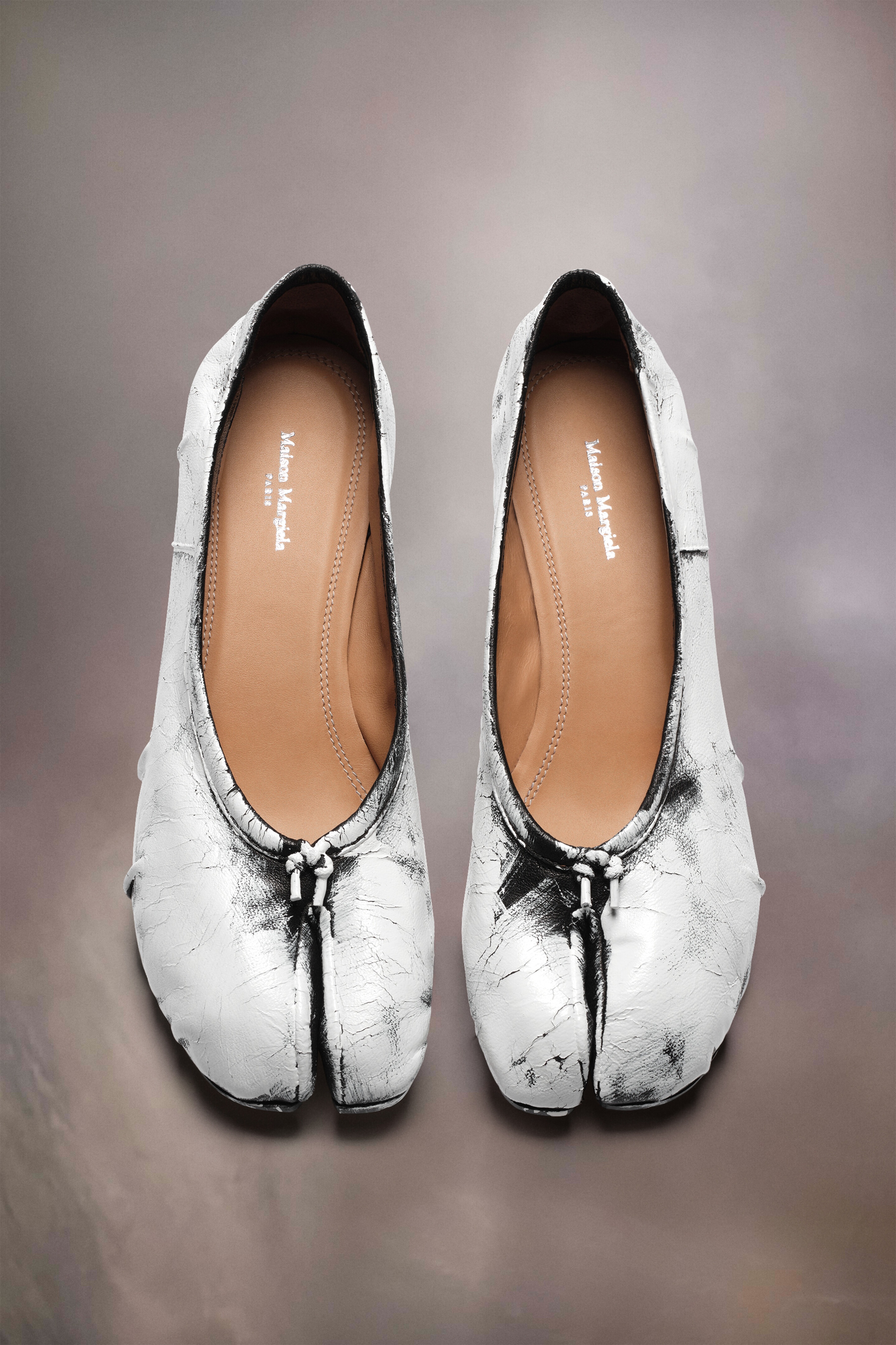 サンダル・ミュール maison margiela TABI NEW' BALLET FLATS Maison Margiela Tabi new ballerina | REVERSIBLE