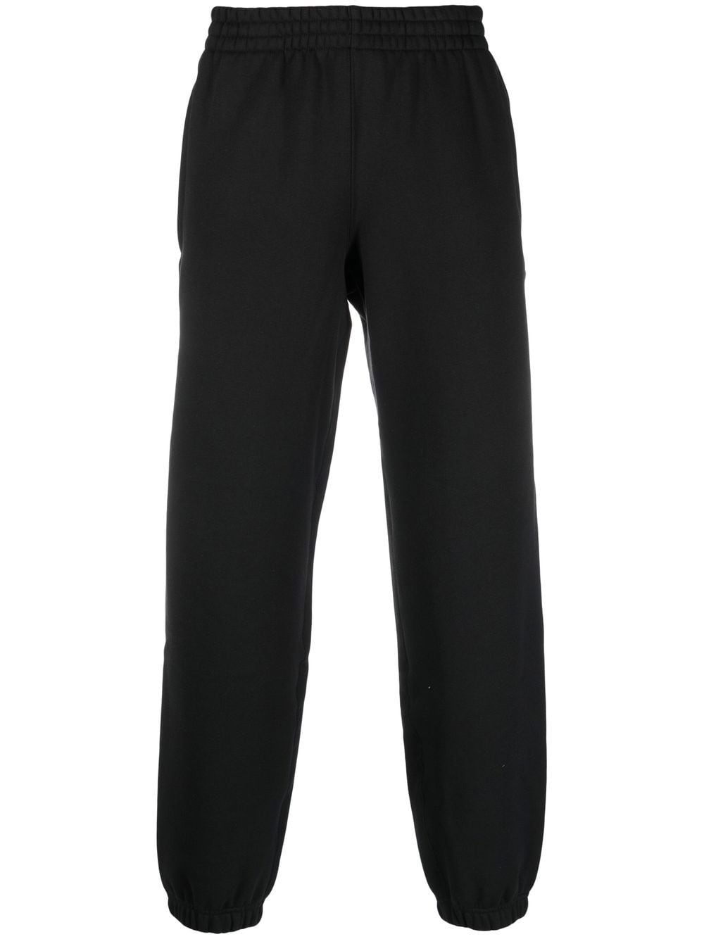 elastic waistband track pants - 1