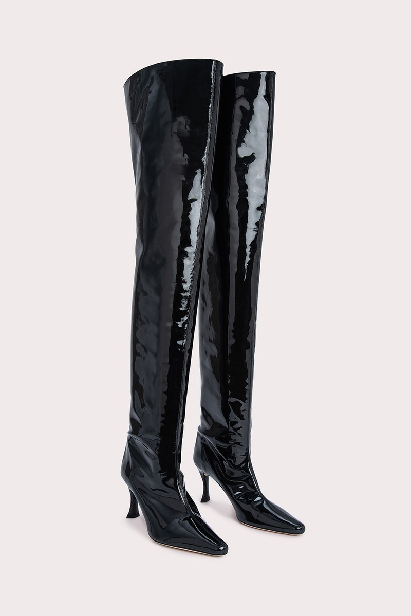 BY FAR STEVIE 99 BLACK PATENT LEATHER outlook