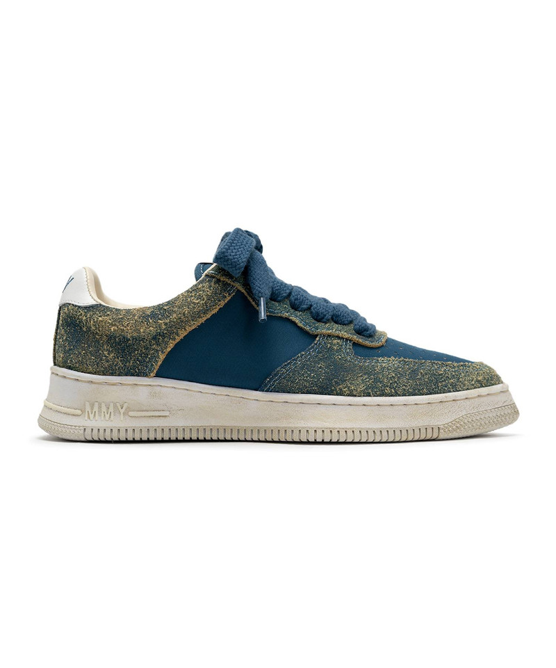 "ROSY" OG Sole Mix Material Low-top Sneaker 1