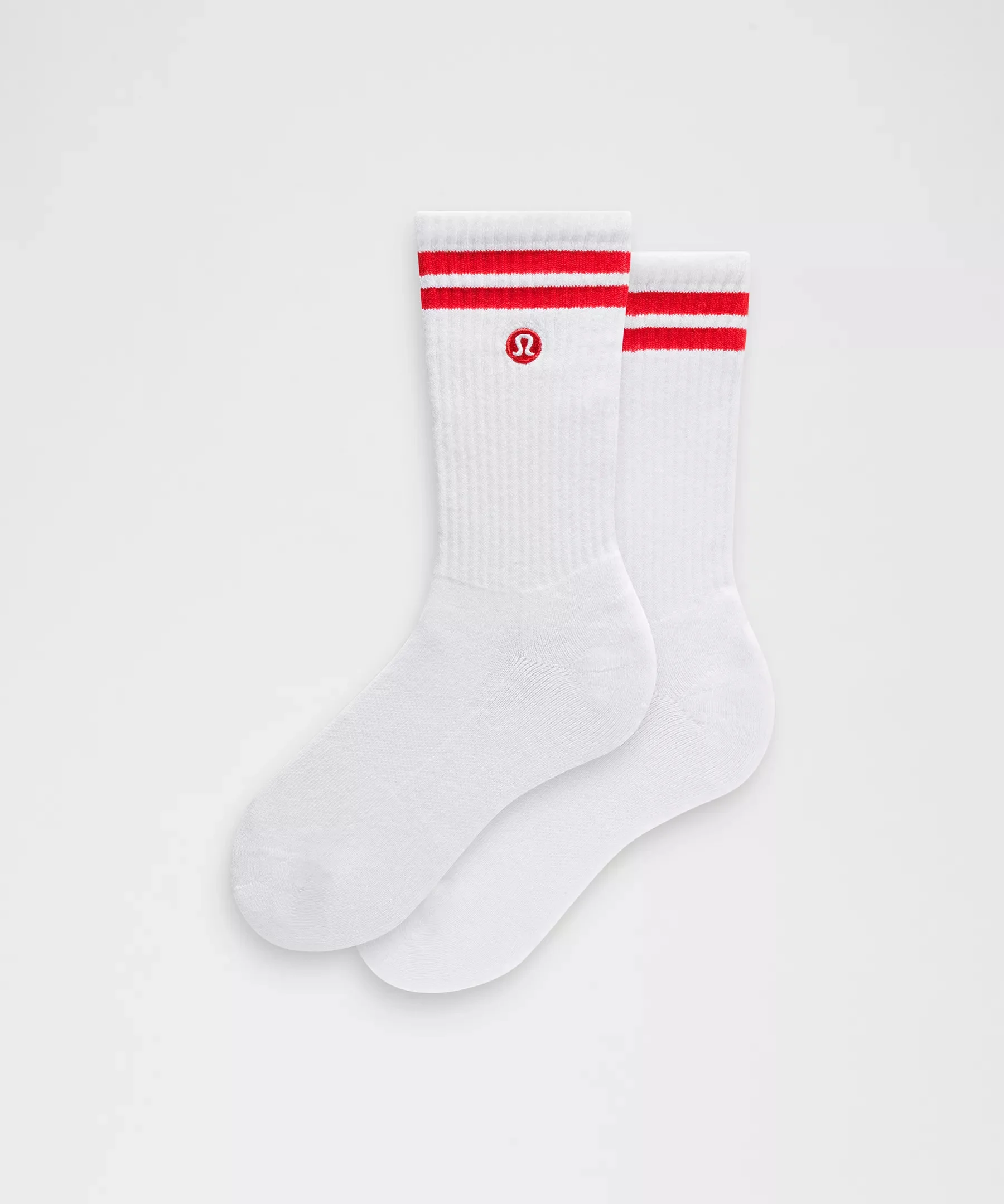 Unisex Daily Essential Crew Socks *Stripe - 1