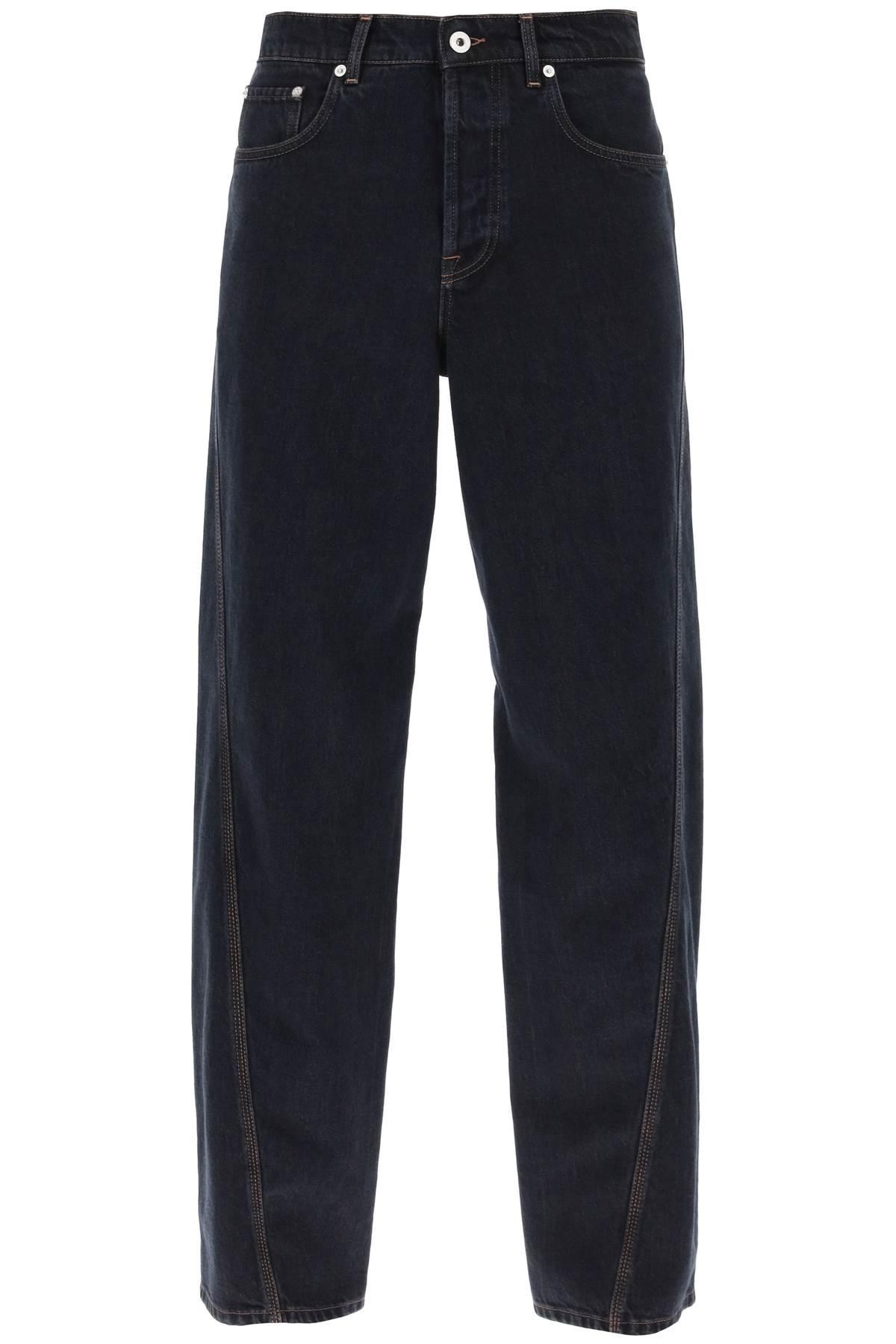 Lanvin Baggy Jeans With Twisted Seams - 1