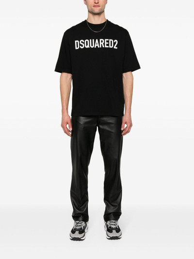 DSQUARED2 logo-print cotton T-shirt outlook