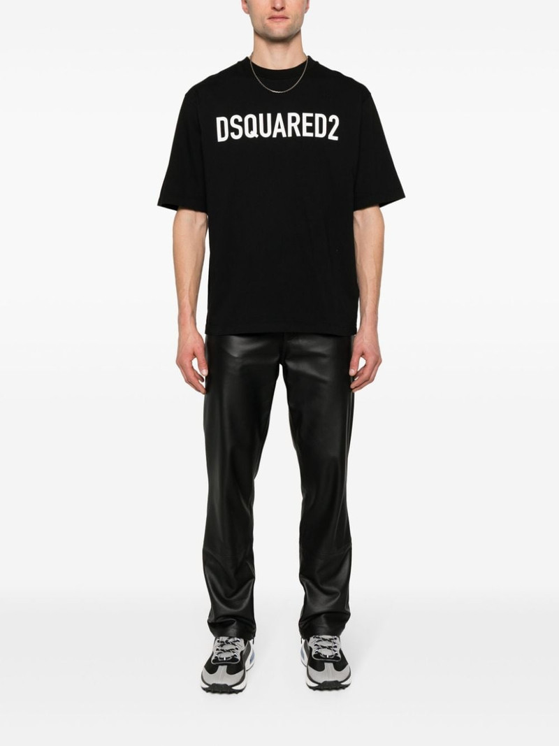 DSQUARED2 logo-print cotton T-shirt outlook