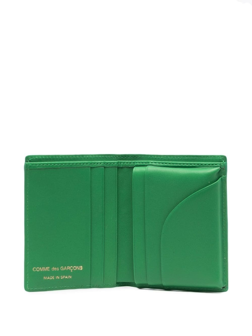 embossed leather wallet - 3