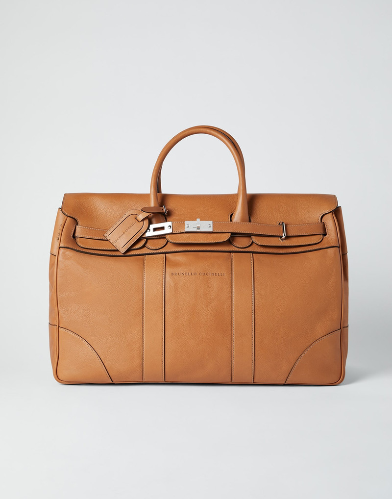 Cowhide Country Weekender bag 1