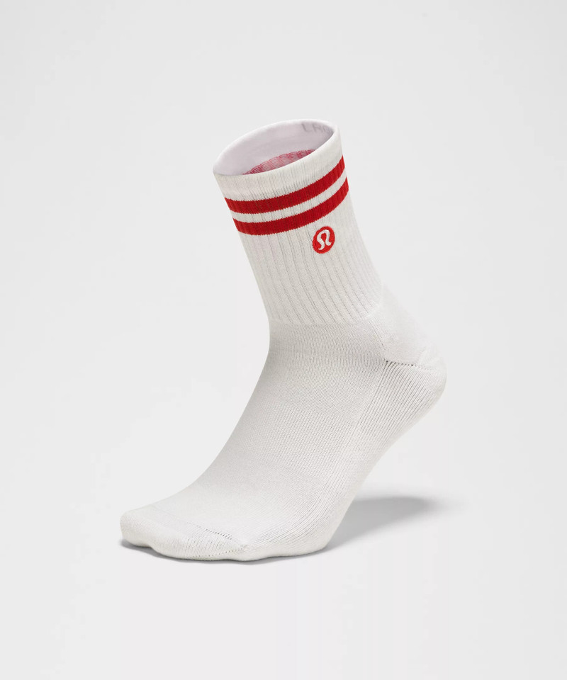 Unisex Daily Essential Quarter Socks *Stripe 3