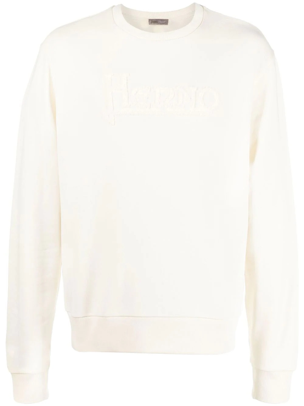 logo-print crew-neck sweatshirt - 1