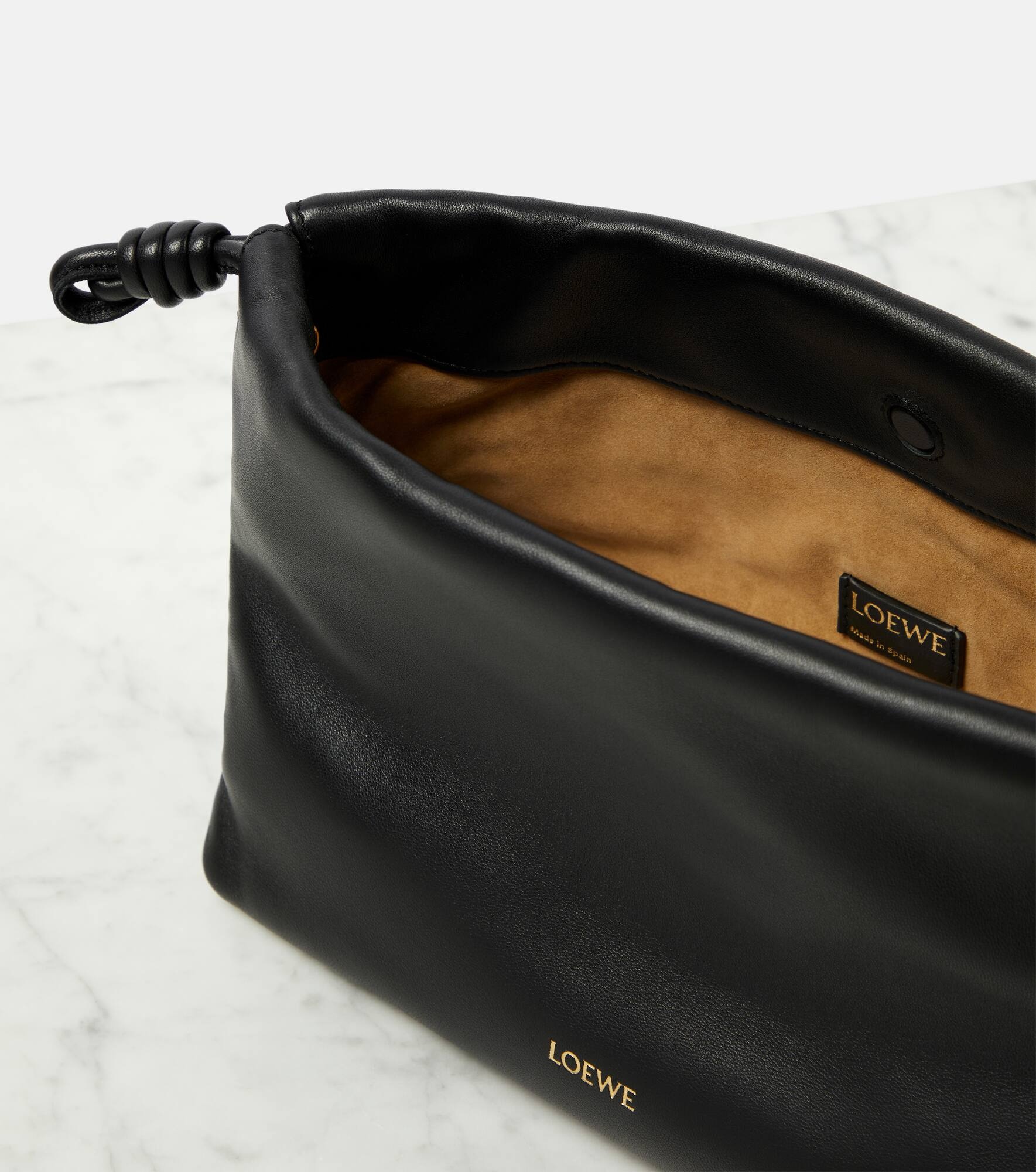Flamenco Small leather clutch - 3
