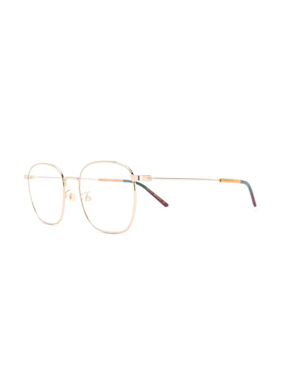 GUCCI rounded square glasses outlook