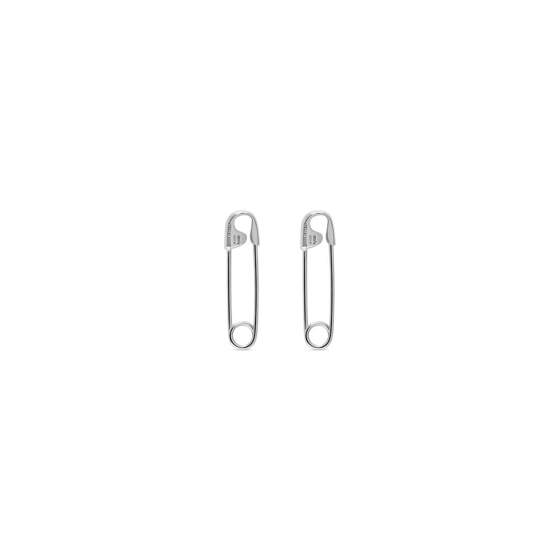 Safe Xs Earrings in Silver - 2