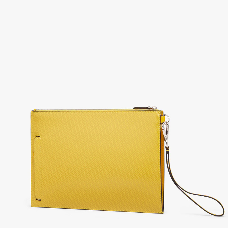 FENDI Yellow leather bag outlook