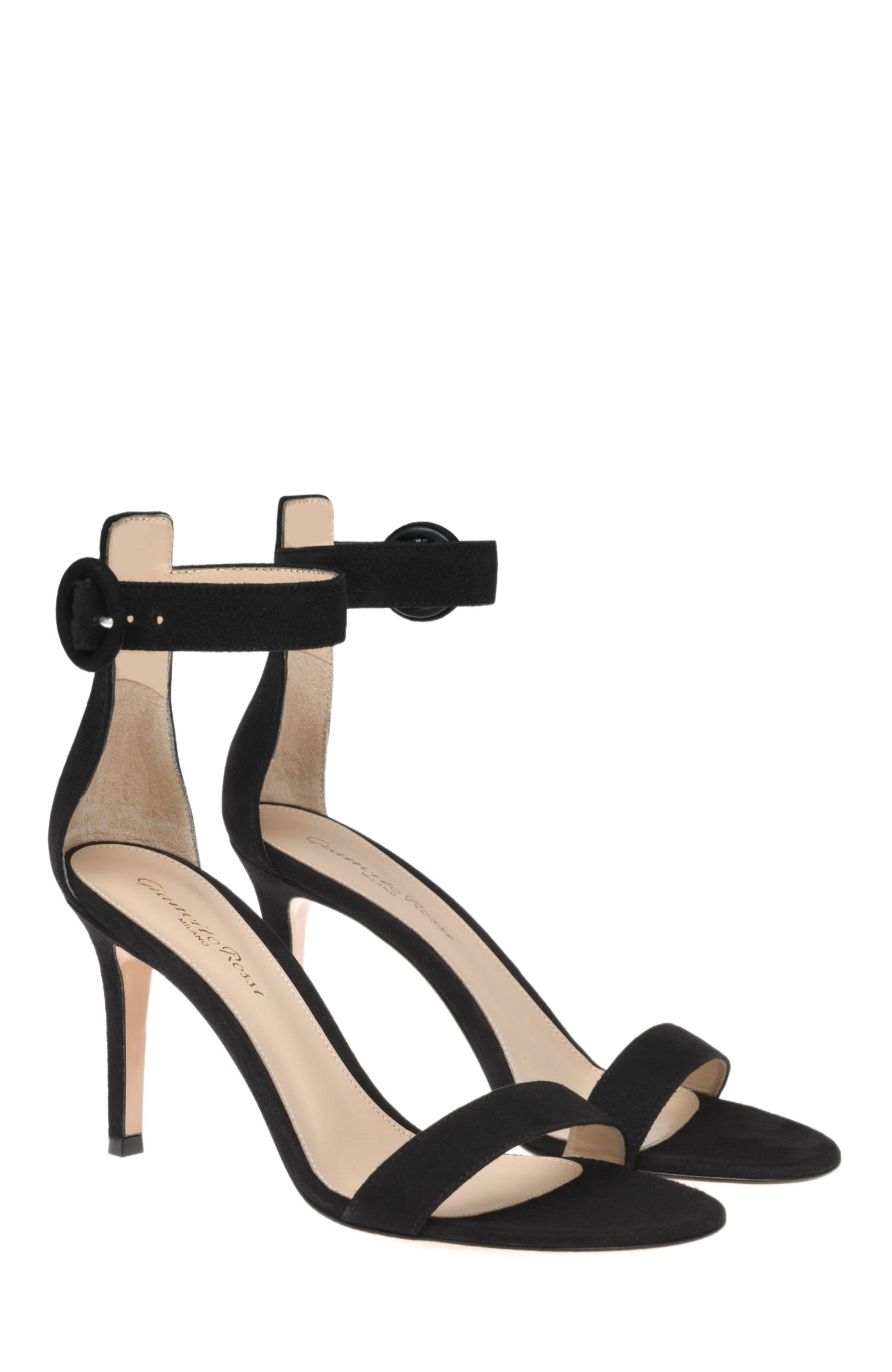 Gianvito Rossi Portofino 85 Sandals in Black at Nordstrom - 2