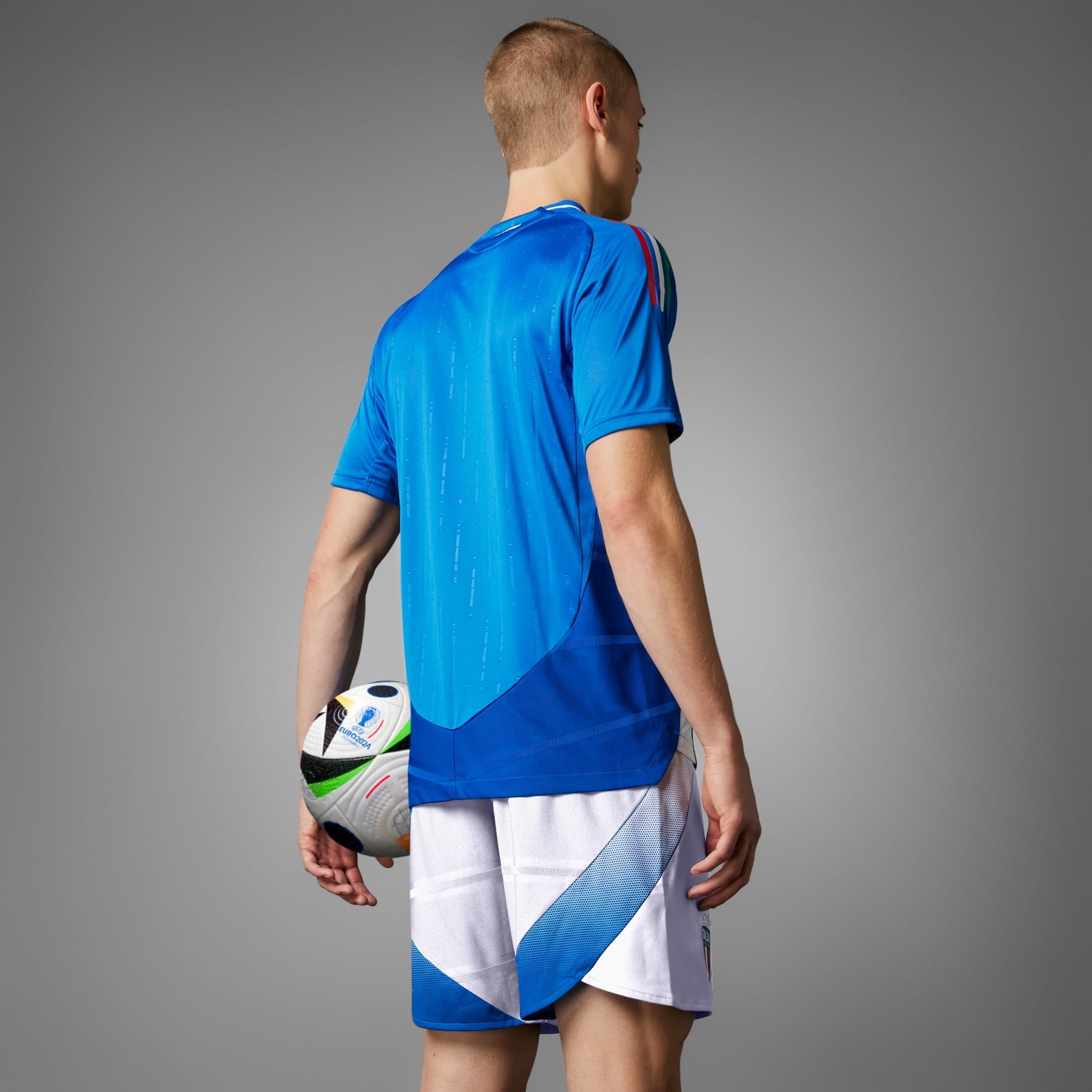 Italy 2024 Home Authentic Jersey - 6