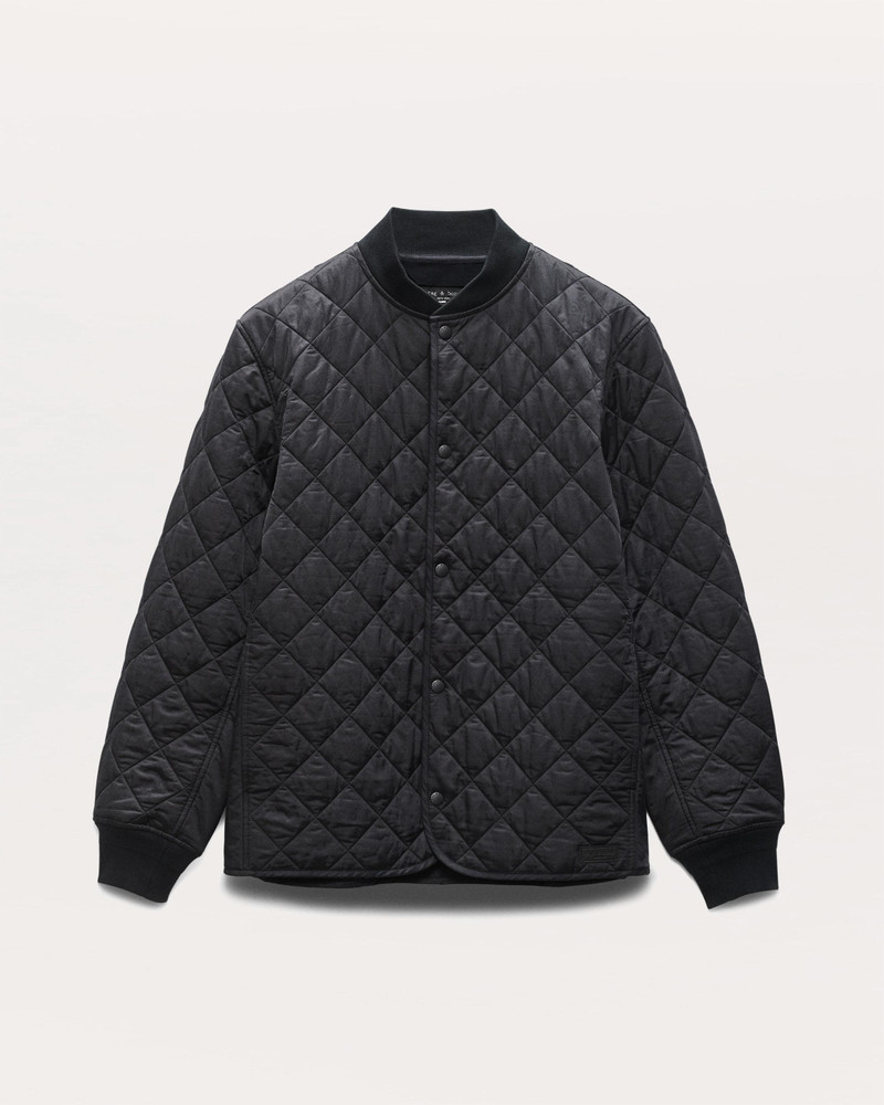 Focus Quilted Italian Cotton-Blend Liner Jacket 1