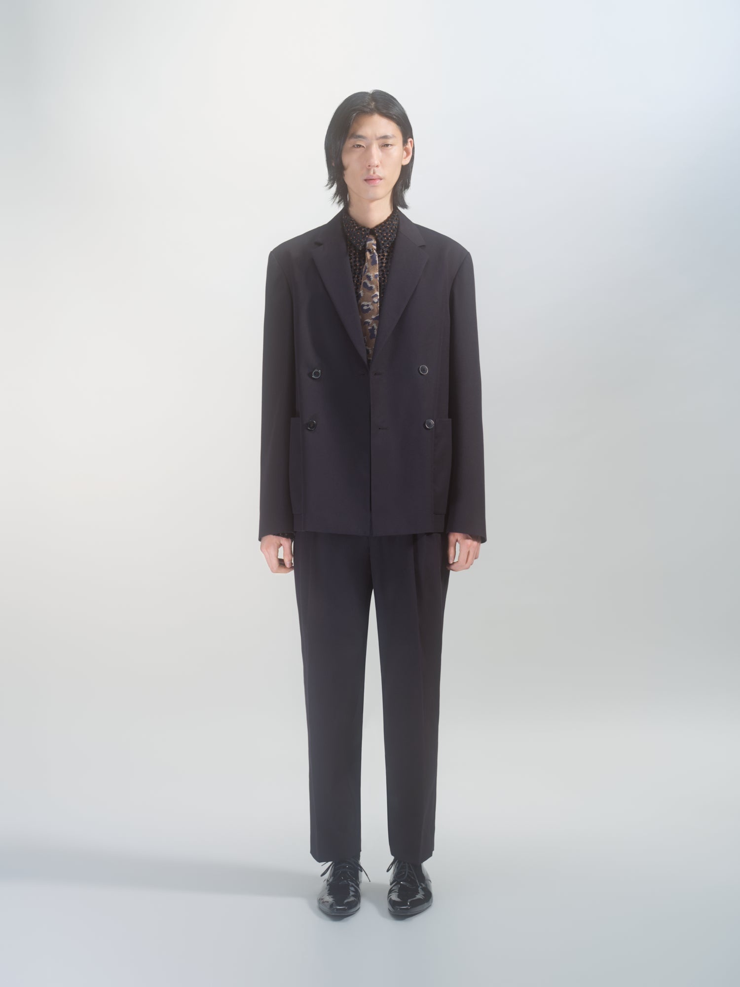 送関込【Dries Van Noten】Cropped blazer クロップドブレザー Dries Van Noten Jackets | Belgium Contemporary Ready to Wear
