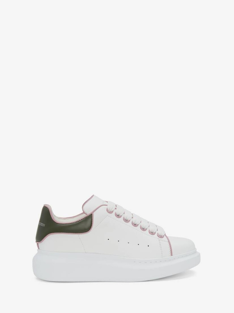 Women's Oversized Sneaker in White - 1