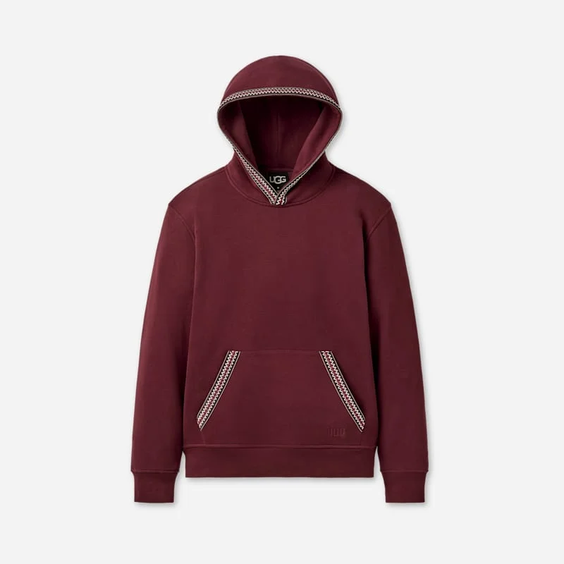 ® Men's Tasman Hoodie Cotton Blend/Recycled Materials Tops in Wild Grape - 1