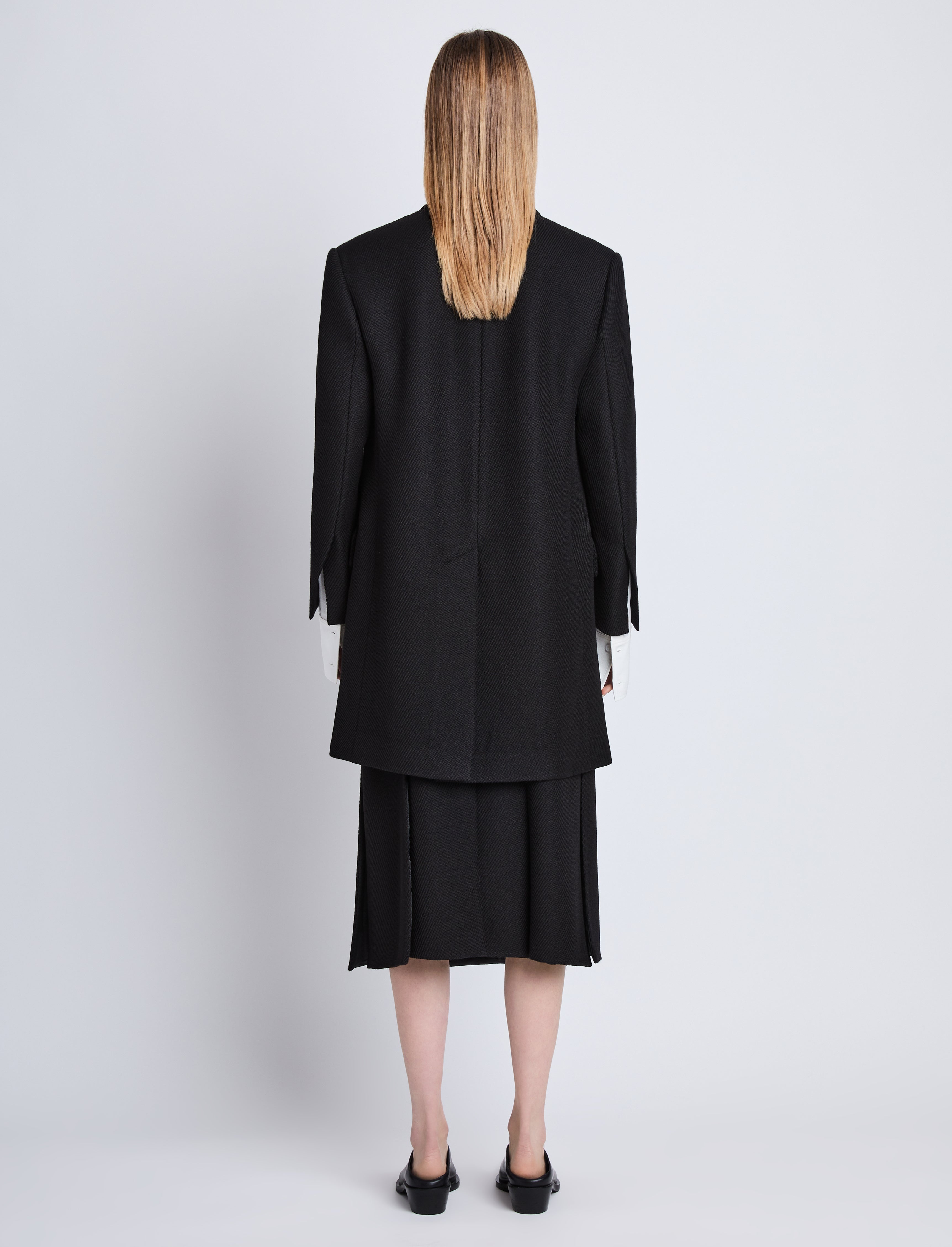 Henri Coat in Wool Twill - 4