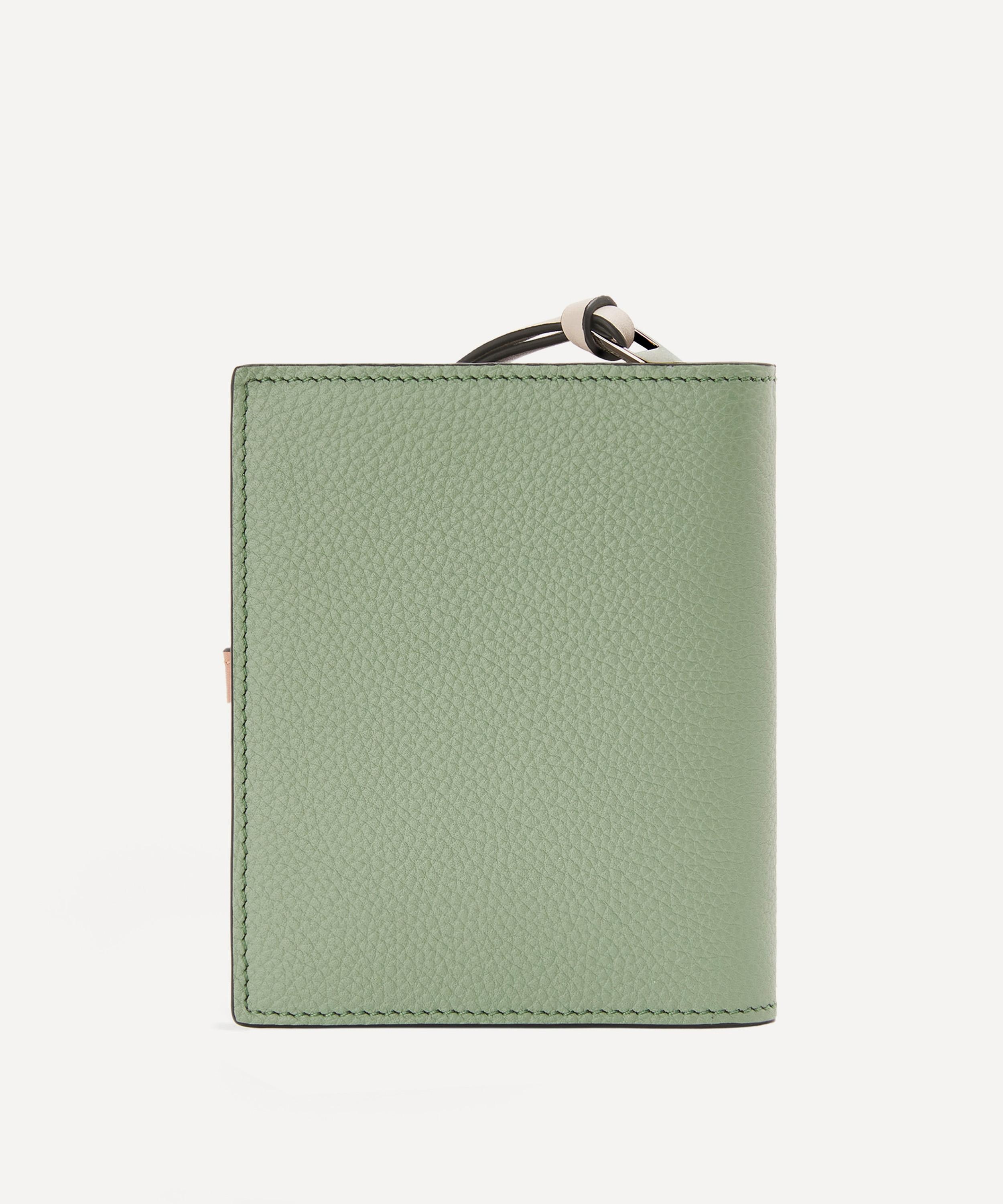 Compact Leather Zip Wallet - 4