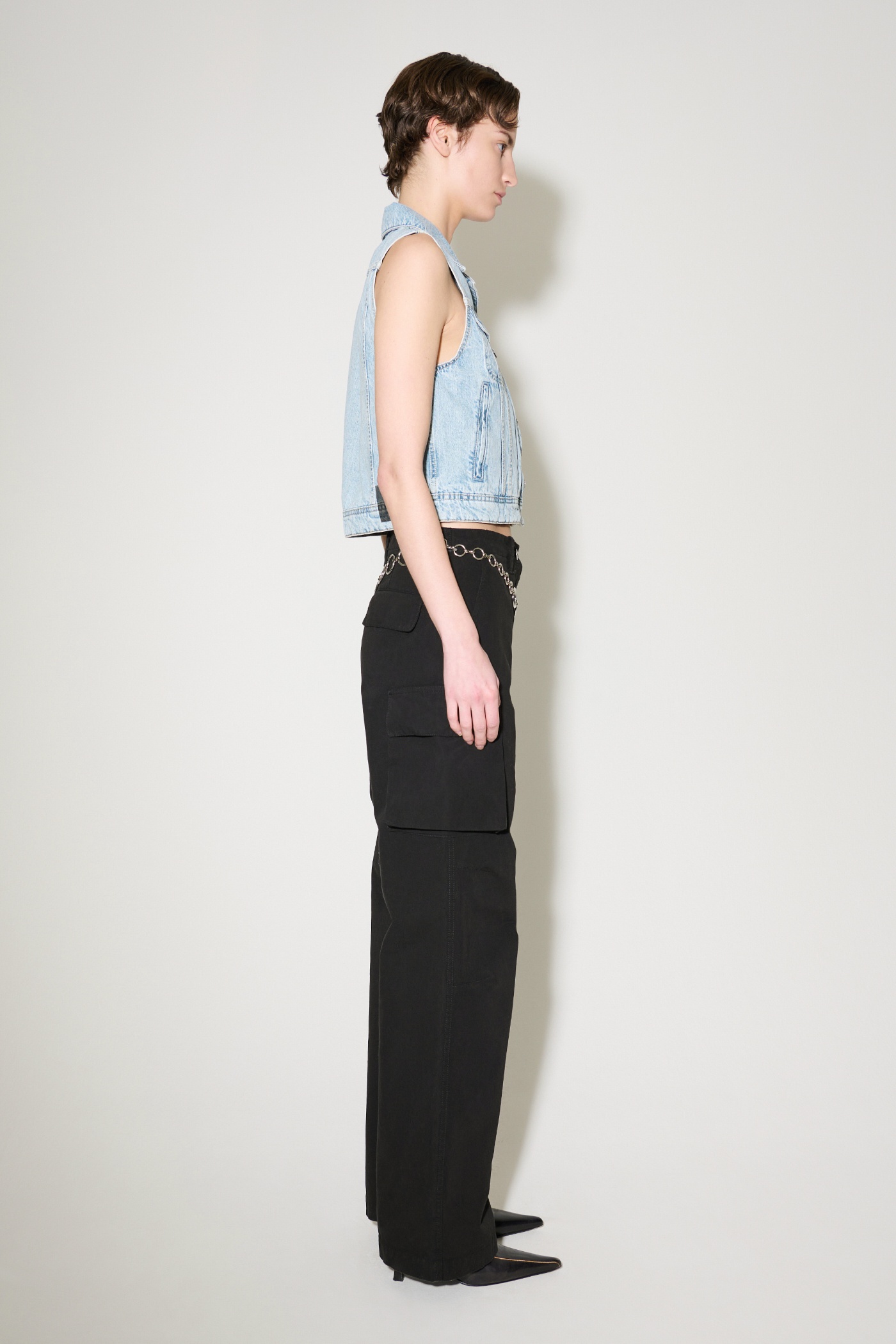 Mini Denim Vest Rider Wash - 3