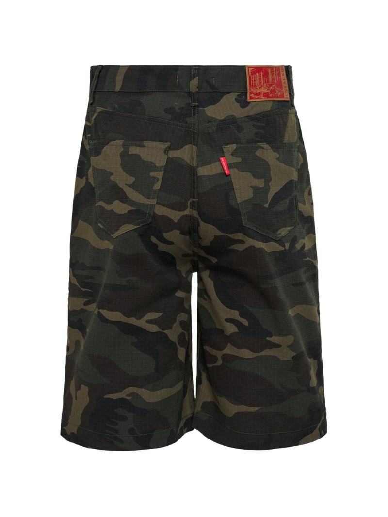 JUNTAE KIM camouflage cargo shorts outlook