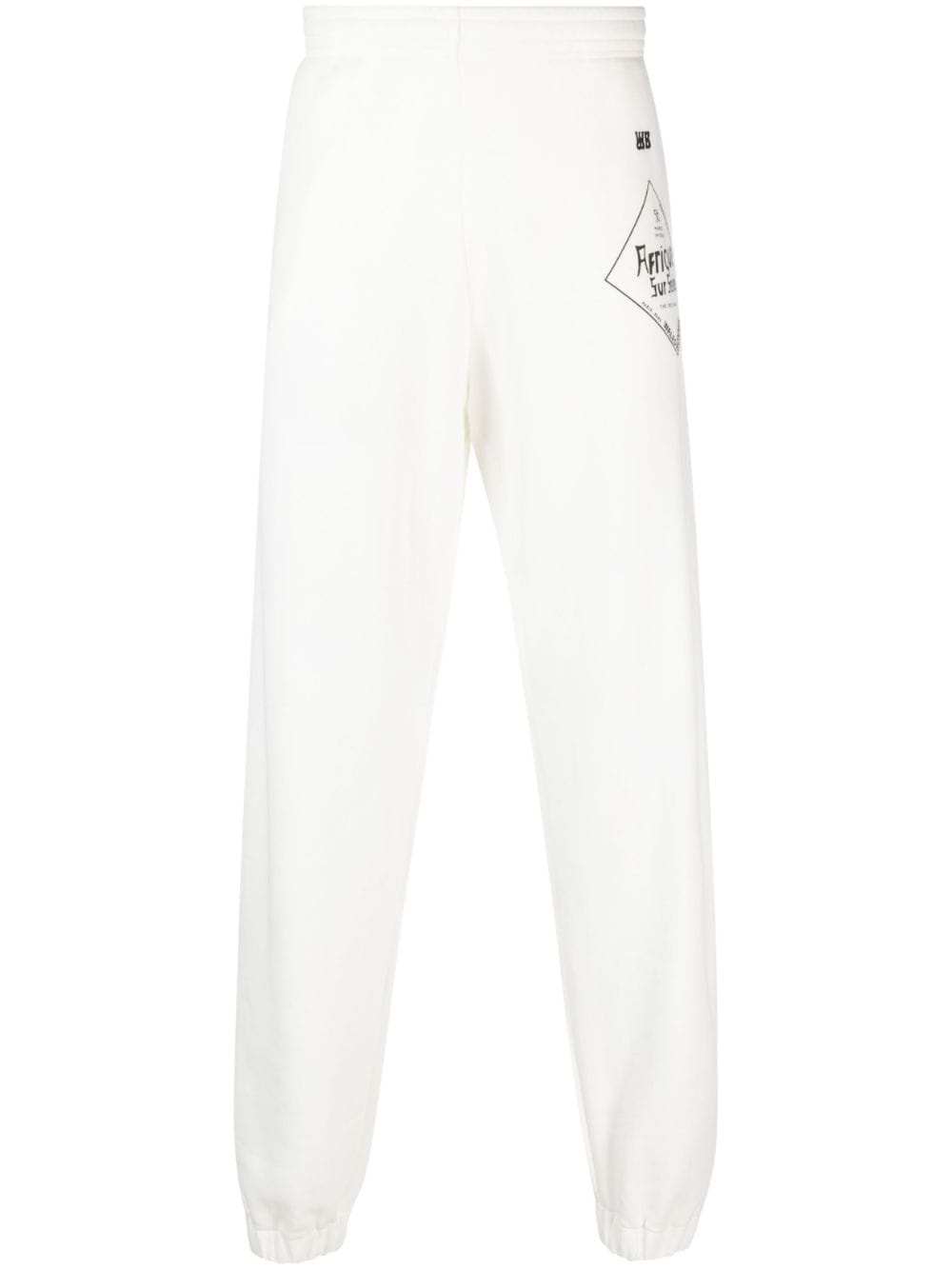 logo-print track pants - 1