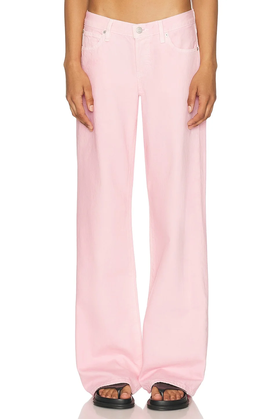 The Gray Wide Leg Jeans - 1