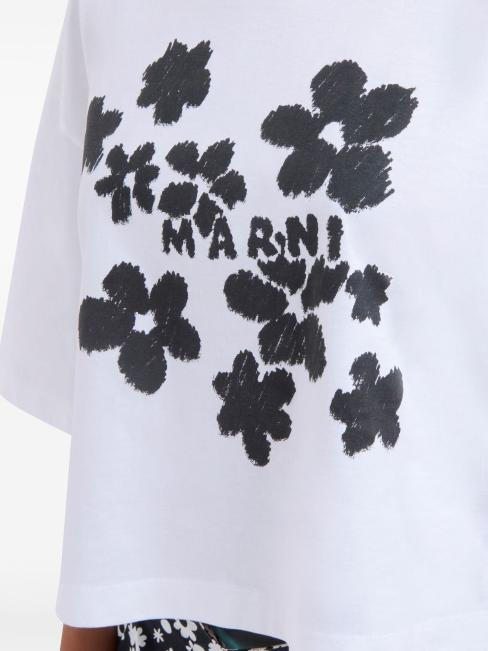 floral-print T-shirt - 5