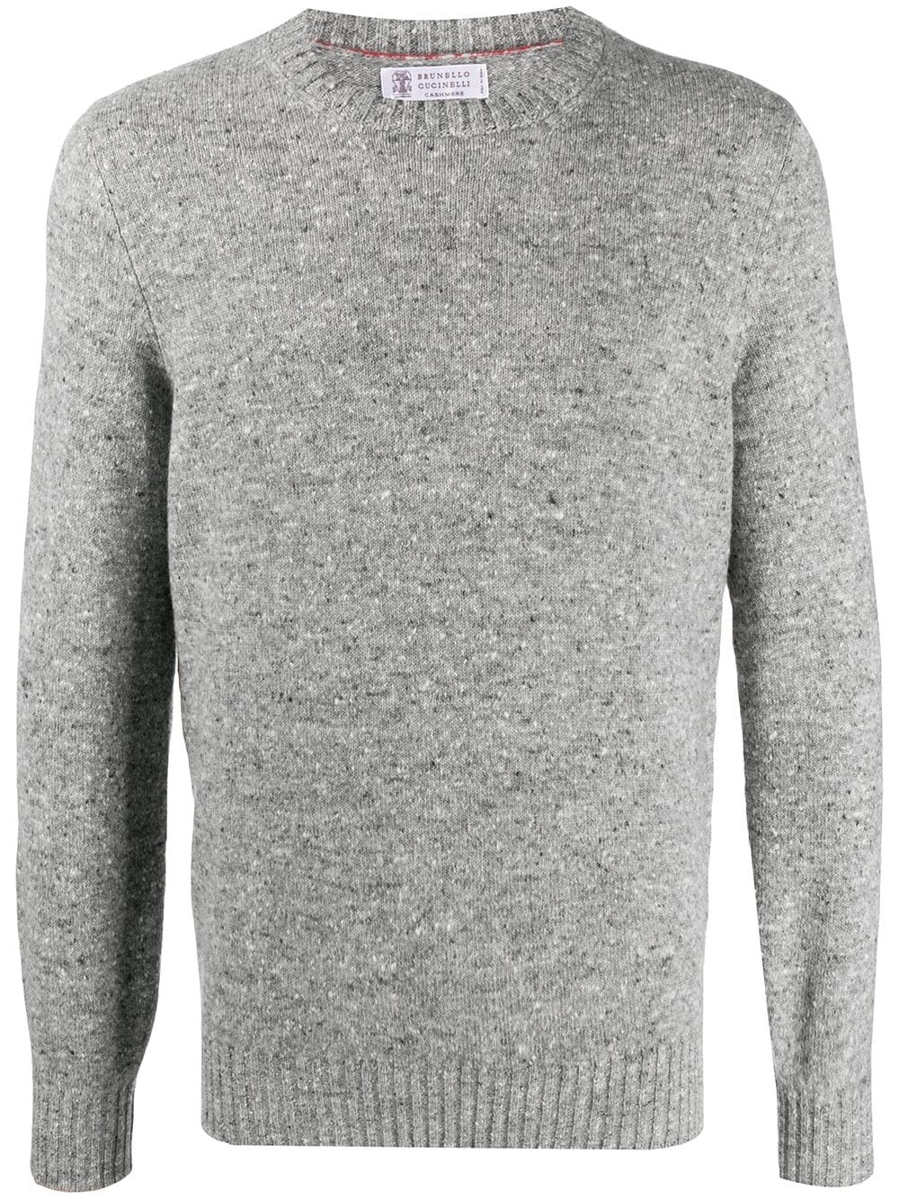 long-sleeve grey jumper - 1