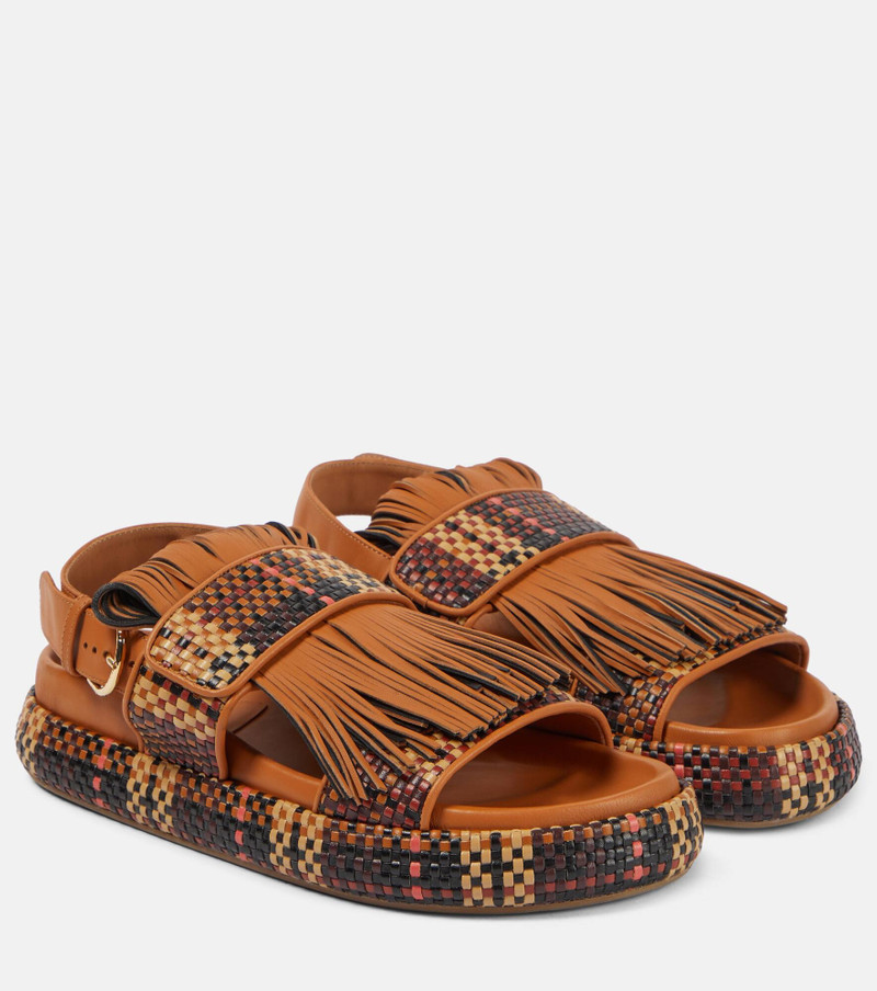 Alba leather sandals - 1