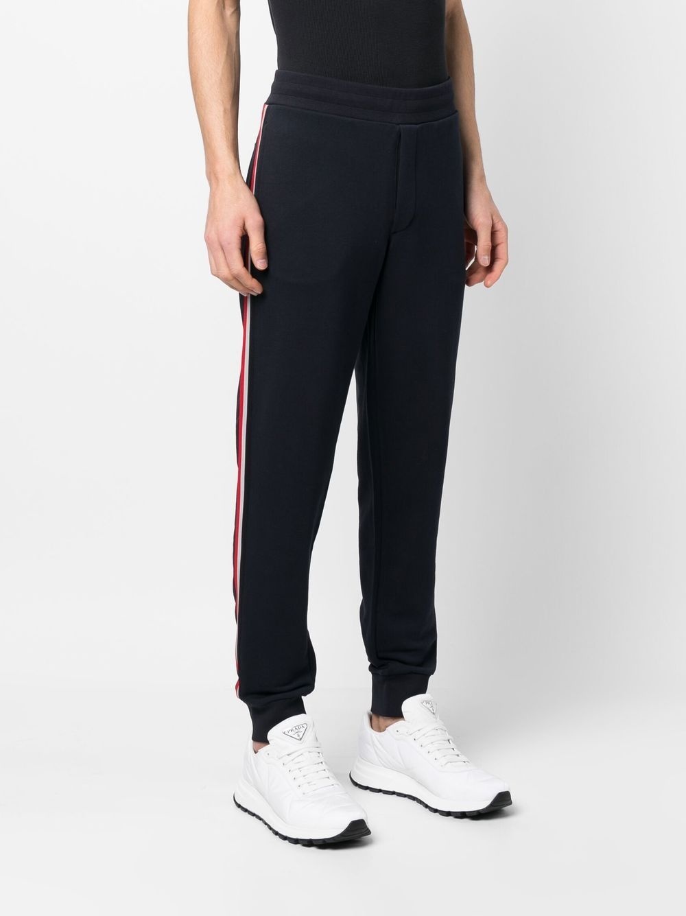 logo-patch track pants - 3