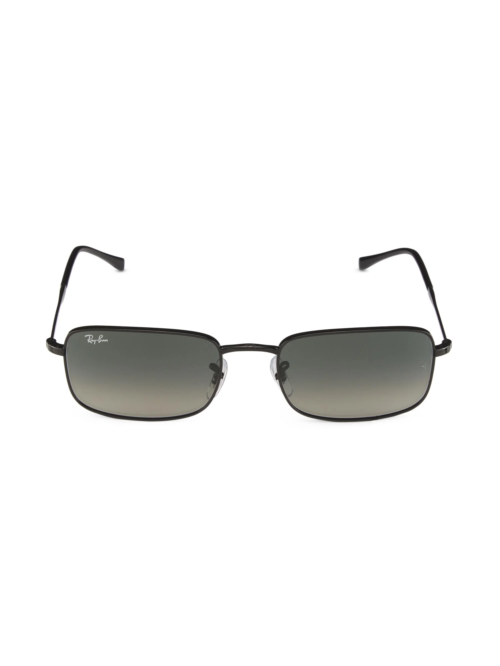 Men's RB3746 56MM Rectangular Sunglasses - Gradient Grey Black - 1