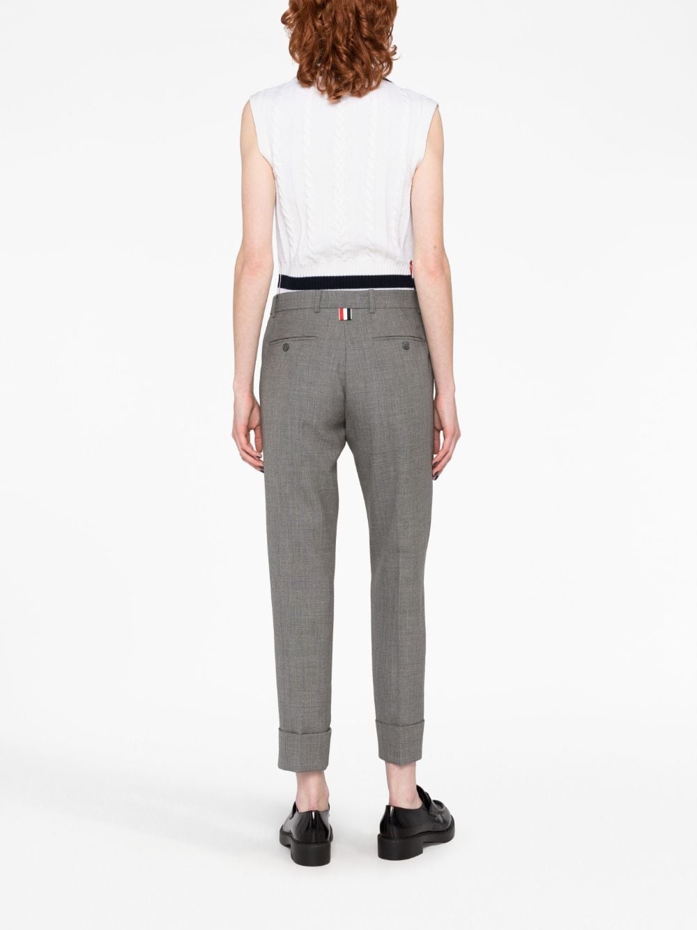 cropped tailored trousers - 4