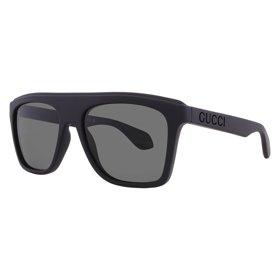 Gucci Grey Browline Men's Sunglasses GG1570S 001 57 - 2