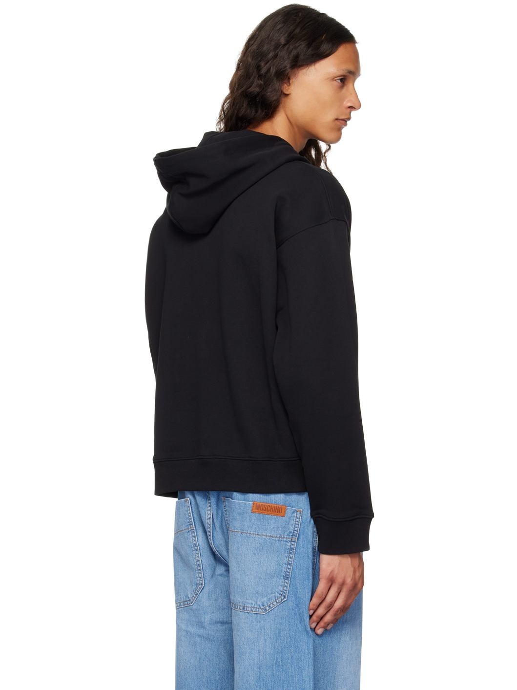 Black Teddy Bear Hoodie - 3