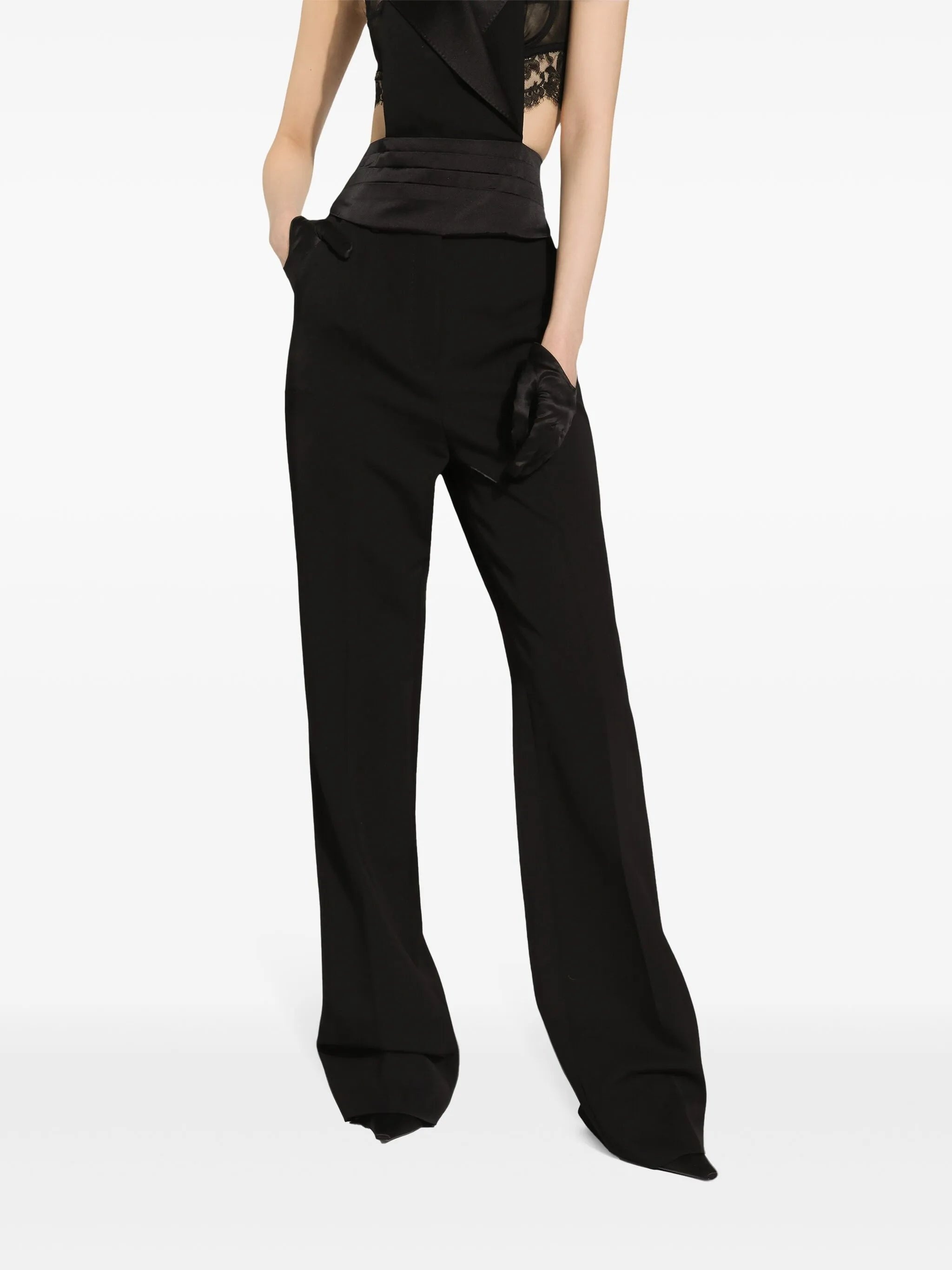 Tailored Gabardine Trousers - 3