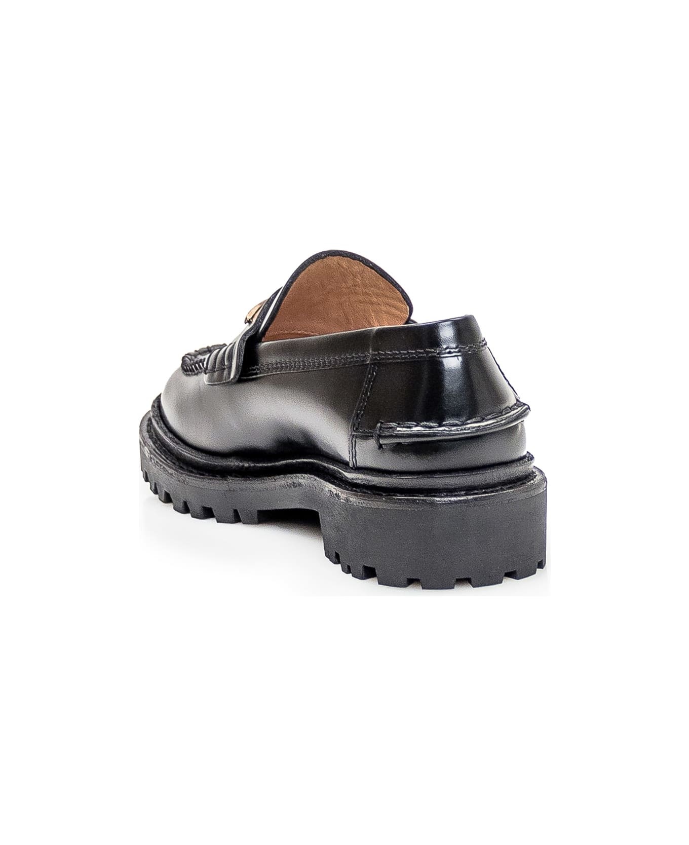 Frezza Loafers In Black Leather - 3