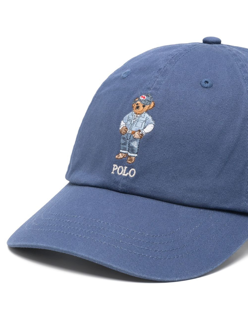 Polo Bear-embroidered hat 3