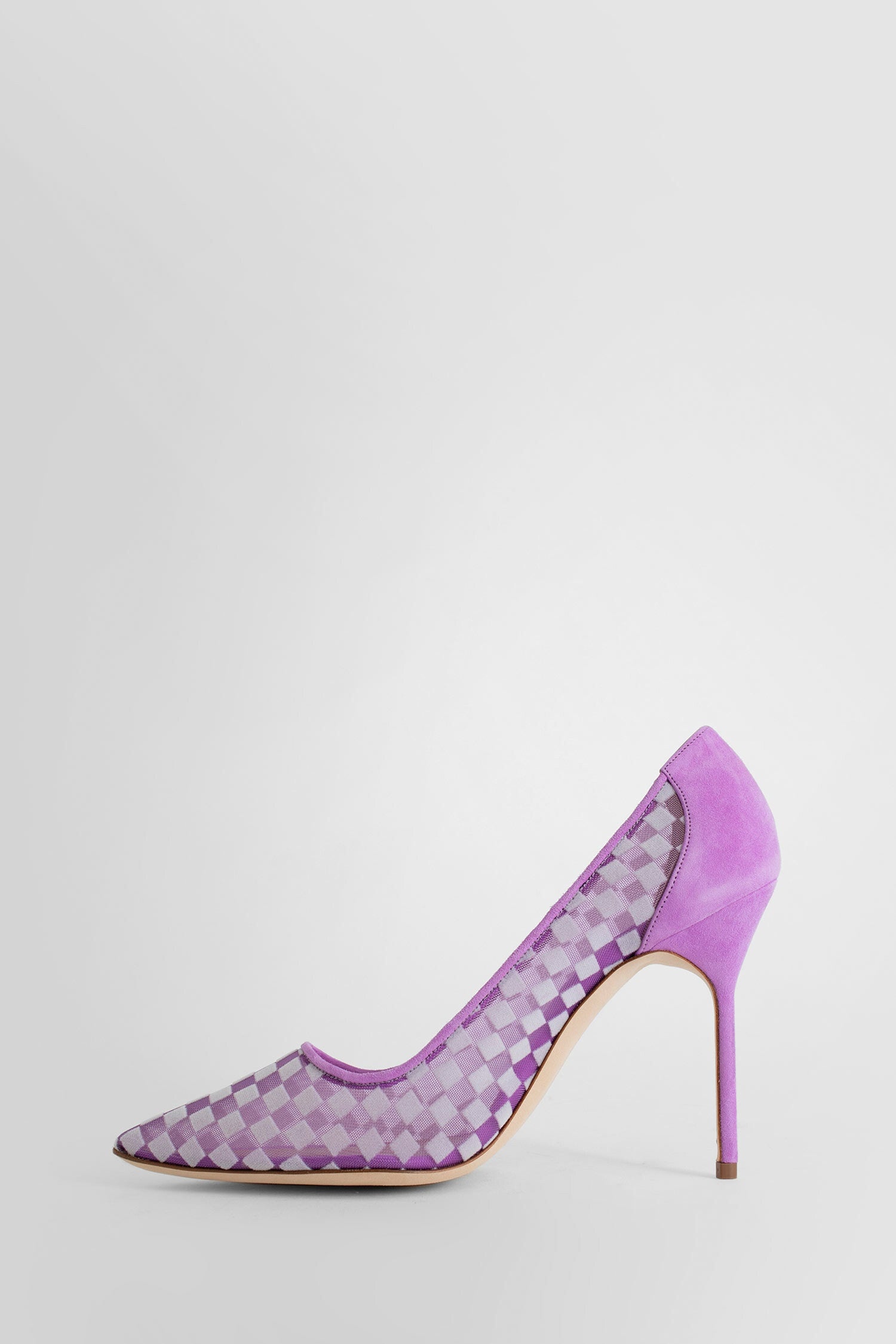 Mesh-Chequered-Pumps - 4