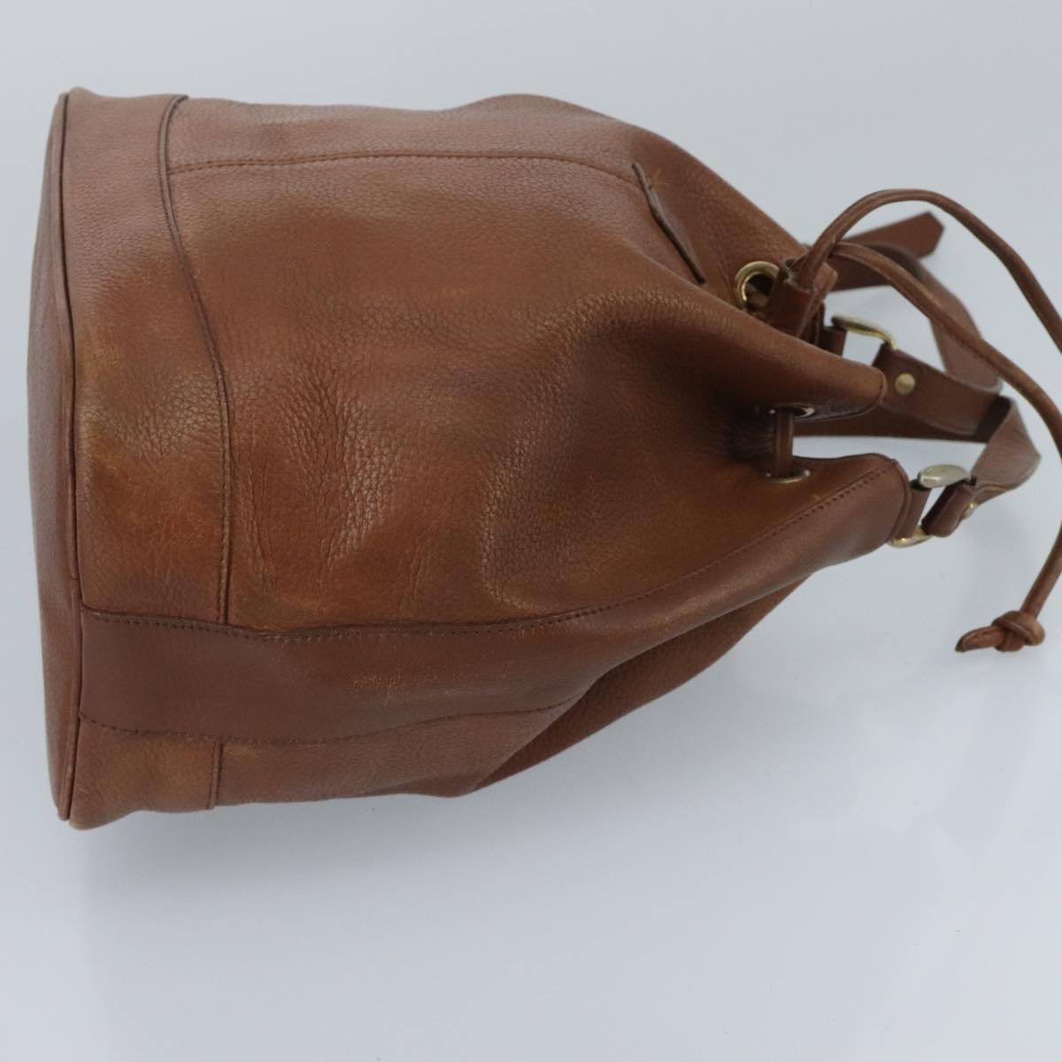 Burberry Nova Check Shoulder Bag Leather Brown Gold - 3