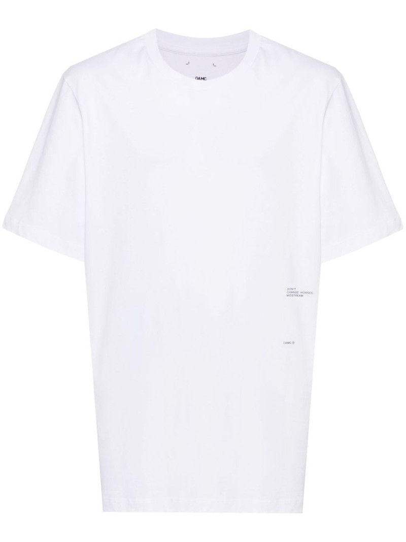 graphic-patch T-shirt 1