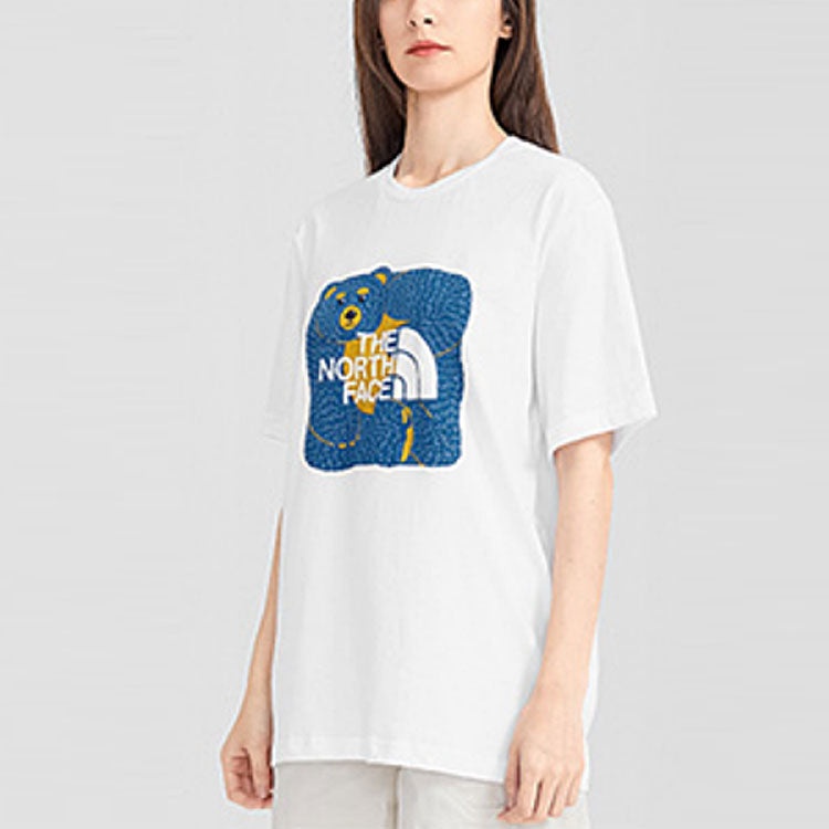 THE NORTH FACE Graphic T-Shirt 'White' NF0A4UDM-FN4 - 4