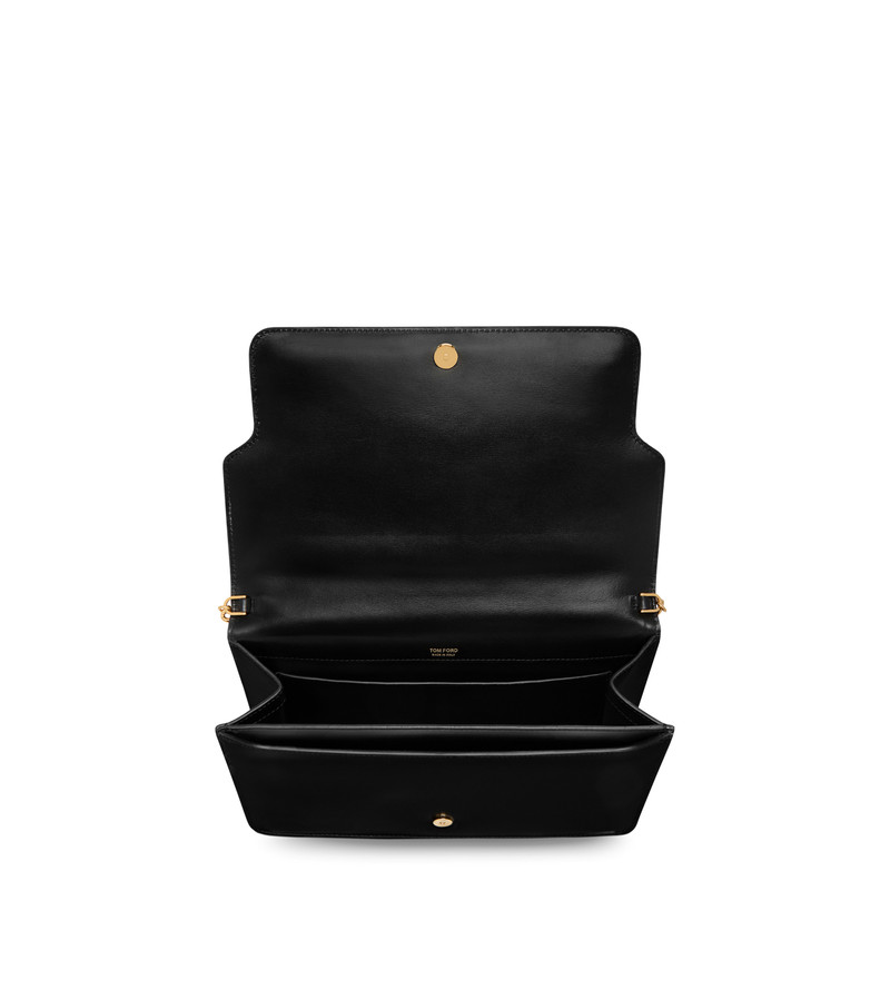 PALMELLATO-EFFECT LEATHER WHITNEY MEDIUM SHOULDER BAG 4