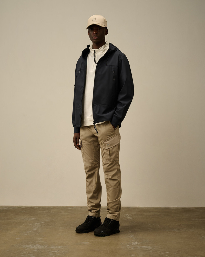 C.P. Company Stretch Sateen Cargo Logo Pants outlook